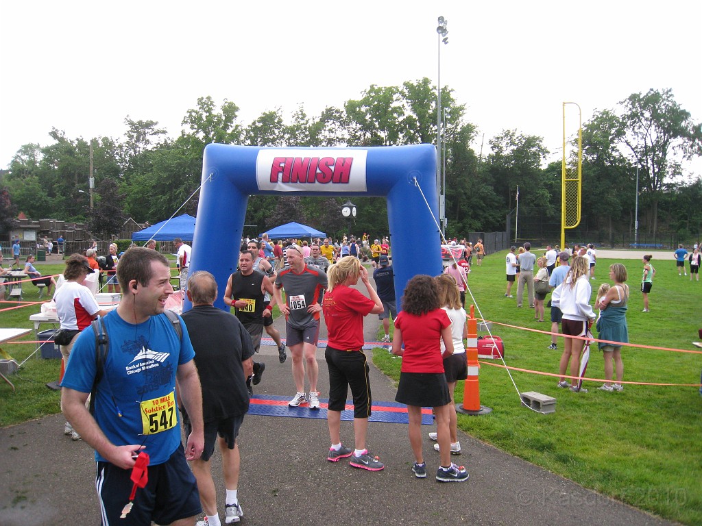 Solstice 10K 2010-06 0210.jpg - The 2010 running of the Northville Michigan Solstice 10K race. Six miles of heat, humidity and hills.